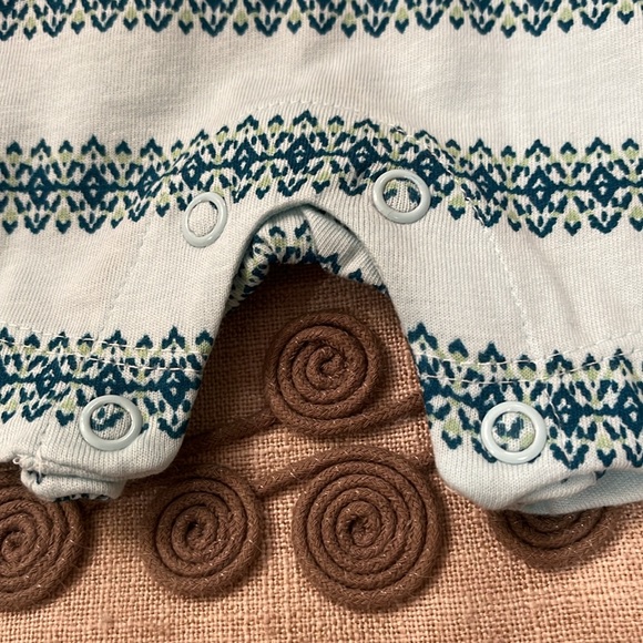 Carter's Baby Boys Sleeveless Stripe Hooded Romper/NWT/18m - Picture 4 of 11